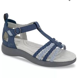 JBU Women's Prague T-Strap Sport Sandals size 10